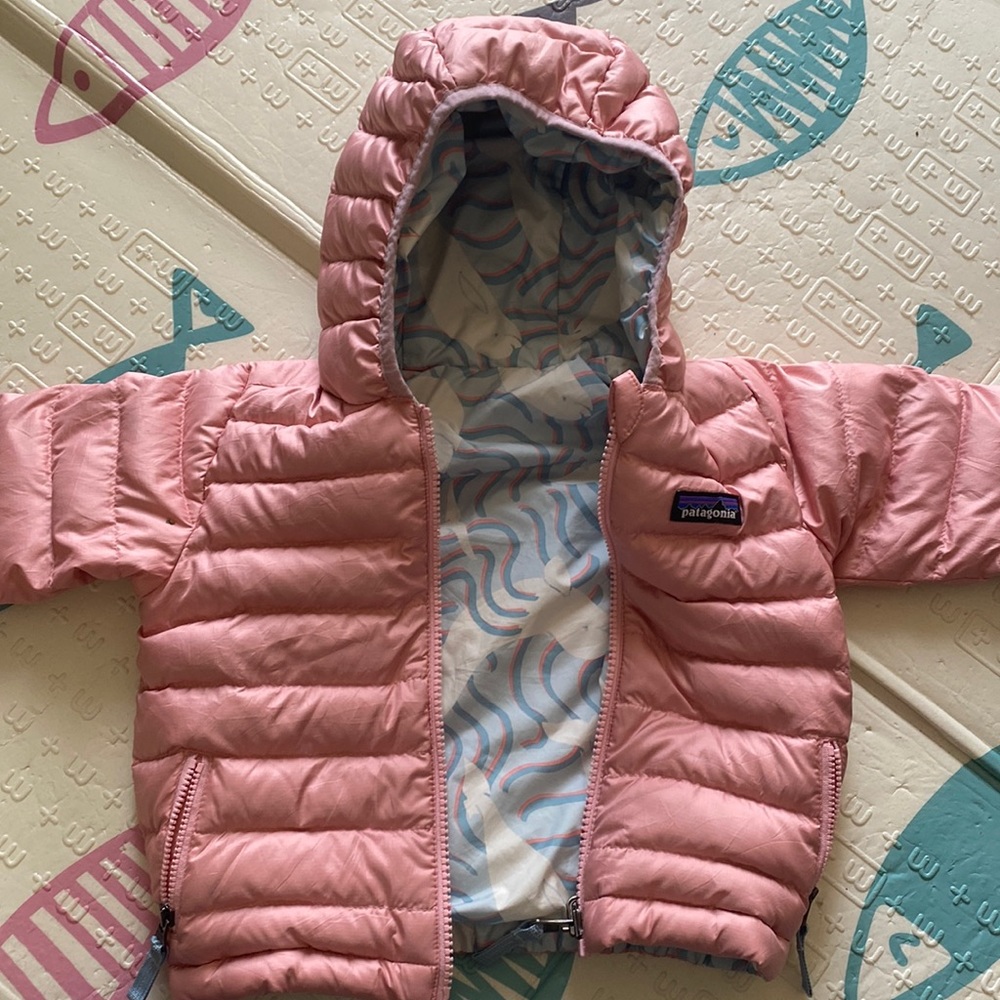 Patagonia Reversible baby girls puffer jacket